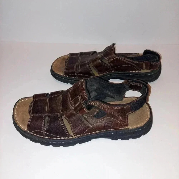 Skechers Chunky Mens Platform Fisherman Sandal sz 12 - Picture 5 of 9